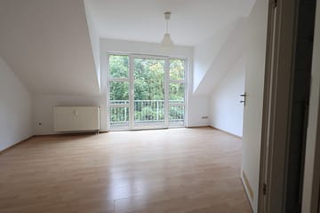 #RESERVIERT# Charmantes Appartement mit großem Balkon in Essen Frillendorf - Wohn-Schlafraum
