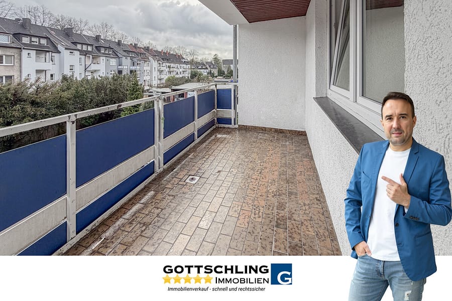 Zwischen Alltag und Rückzug – Balkonwohnung im 1. OG in Essen-Steele - Titelbild